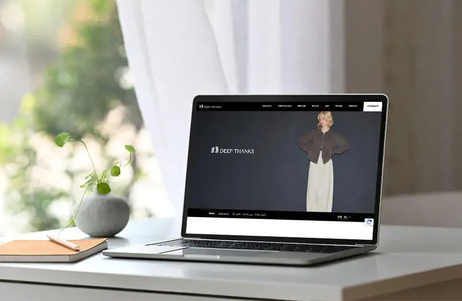 DEEP THANKS 様　コーポレートサイト