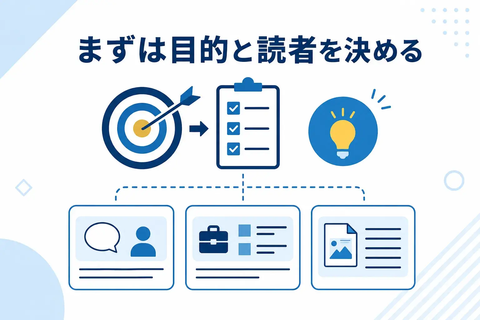 導入事例を書く前に掲載内容と目的を整理する