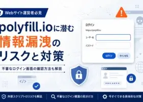 polyfill.ioの情報漏洩リスクとは？確認方法と対策